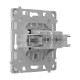 Механізм розетки Ajax OutletCore (LAN) vertical Black для інтернет-розетки Outlet (LAN)