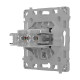 Механізм розетки Ajax OutletCore (LAN) vertical Black для інтернет-розетки Outlet (LAN)
