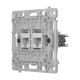 Механізм розетки Ajax OutletCore (LAN) vertical White для інтернет-розетки Outlet (LAN)