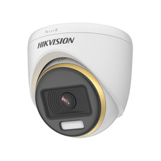 HTDVI-відеокамера ColorVu 2Mp Hikvision DS-2CE70DF3T-LMFS f=2.8mm ІЧ+LED, з мікрофоном