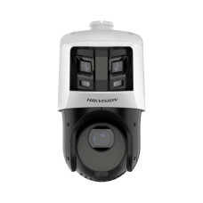 IP PTZ-відеокамера 6Mp+4Mp Hikvision DS-2SE4C425MWG-E/26 F0 f=2.8mm+4.8-120mm, ІЧ+LED, 25x зум