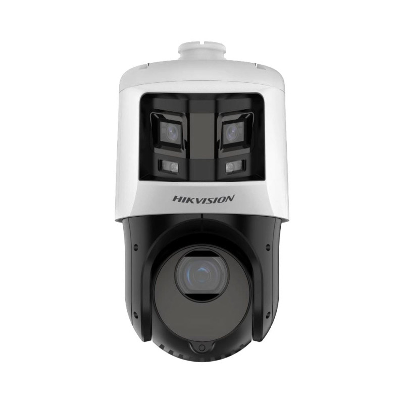 IP PTZ-відеокамера 6Mp+4Mp Hikvision DS-2SE4C425MWG-E/26 F0 f=2.8mm+4.8-120mm, ІЧ+LED, 25x зум