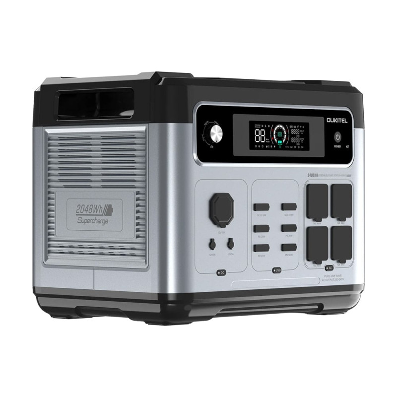 Портативна зарядна станція OUKITEL P2400E 2400W 2048Wh
