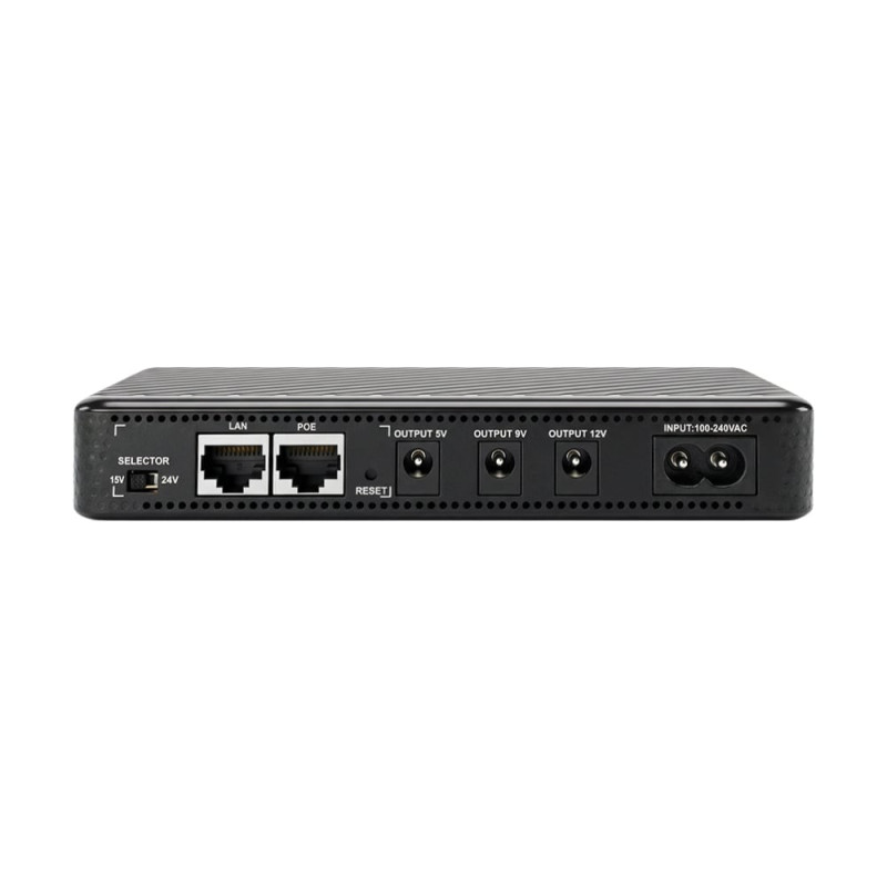 Джерело безперебійного живлення Mini UPS SKE POE-432N 8800mAh 5V/9V/12V/15V/24V/PoE, Li-ion 4*2.2Ah, для роутера та оптичного терміналу