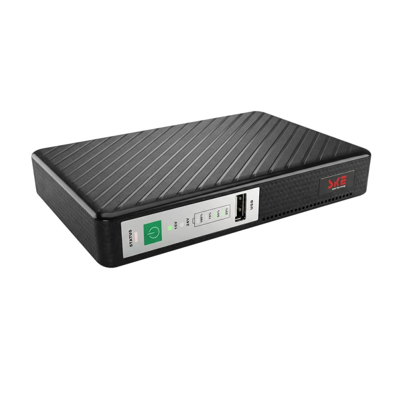 Джерело безперебійного живлення Mini UPS SKE POE-432N 8800mAh 5V/9V/12V/15V/24V/PoE, Li-ion 4*2.2Ah, для роутера та оптичного терміналу
