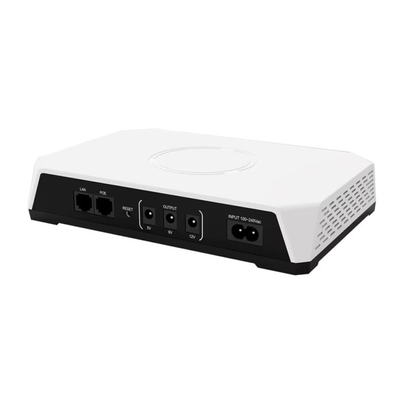 Джерело безперебійного живлення Mini UPS SKE POE-36E-LFP 24V 20000mAh 5V/9V/12V/24V/PoE, LiFePO4 4*5Ah, для роутера та оптичного терміналу