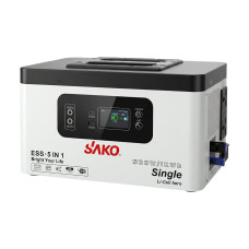 Портативна зарядна станція – система резервного живлення (інвертор та батарея) Sako Alpha-ESS-500W/1KWh. Потужність 500 Вт, енергоємність 1004.8 Вт*год, LifePO4