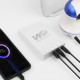 Джерело безперебійного живлення Mini UPS WGP UPS103A 10400mAh 5V/12V/12V, Li-ion 4*2.6Ah, для роутера та оптичного терміналу