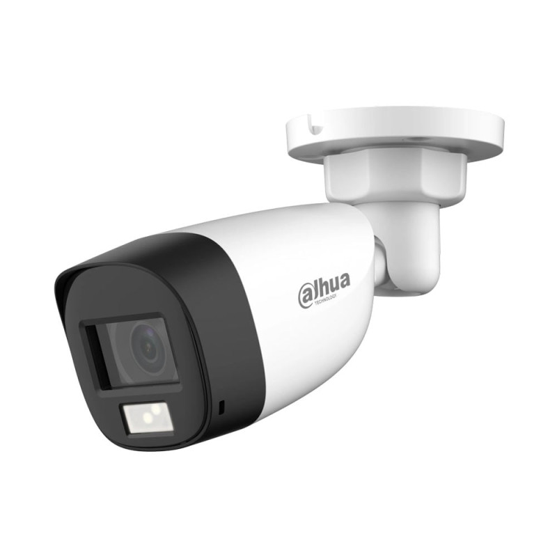 HDCVI-відеокамера 2Mp Dahua DH-HAC-HFW1200CLP-IL-A f=3.6mm, ІЧ+LED, з мікрофоном