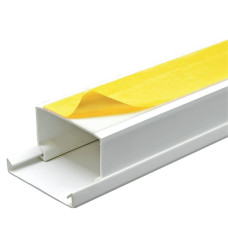 Кабельний канал з подвійним замком з клейкою стрічкою Neomax 60x40 мм