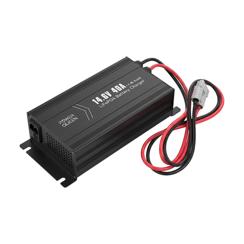 Зарядний пристрій для акумуляторних батарей LiFePO4 14.6V/40A Power Queen P12V40A-BCHA-Y
