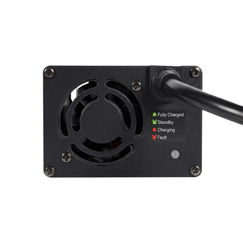 Зарядний пристрій для акумуляторних батарей LiFePO4 29.2V/20A Power Queen P24V20A-BCHA-MINI-X