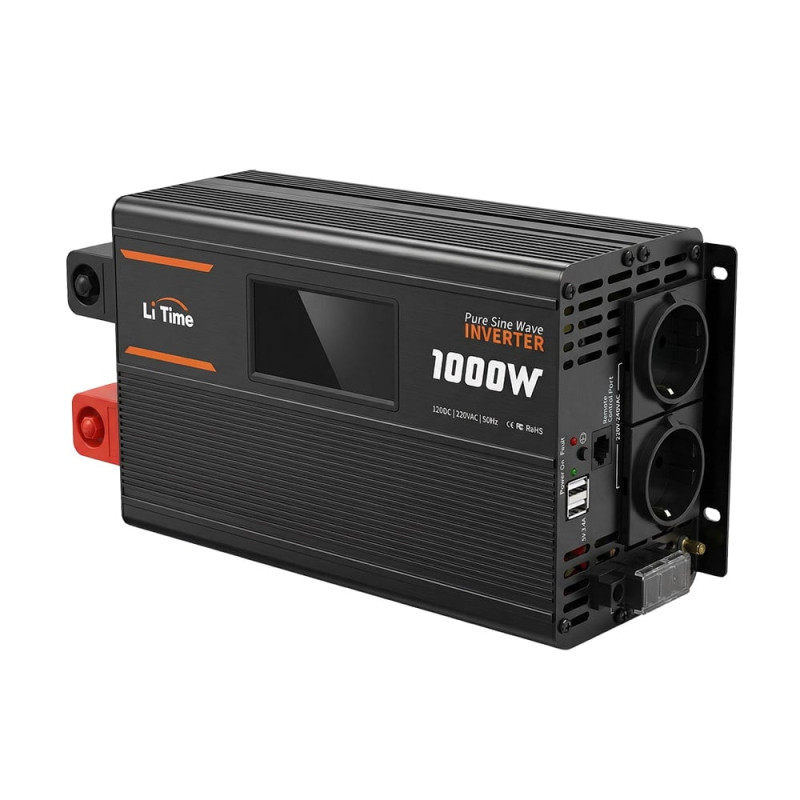 Автономний однофазний інвертор 1kW/12V LiTime L12V1KW-EN-D