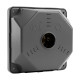 Монтажна коробка Light Vision VLC-02BX, пластик, 130*130*50 мм, графітова
