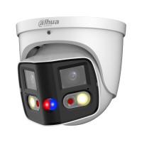 IP-відеокамера панорамна 4Mp+4Mp Dahua DH-IPC-PDW3849-A180-AS-PV TiOC f=2.8mm+2.8mm, ІЧ+LED, з мікрофоном