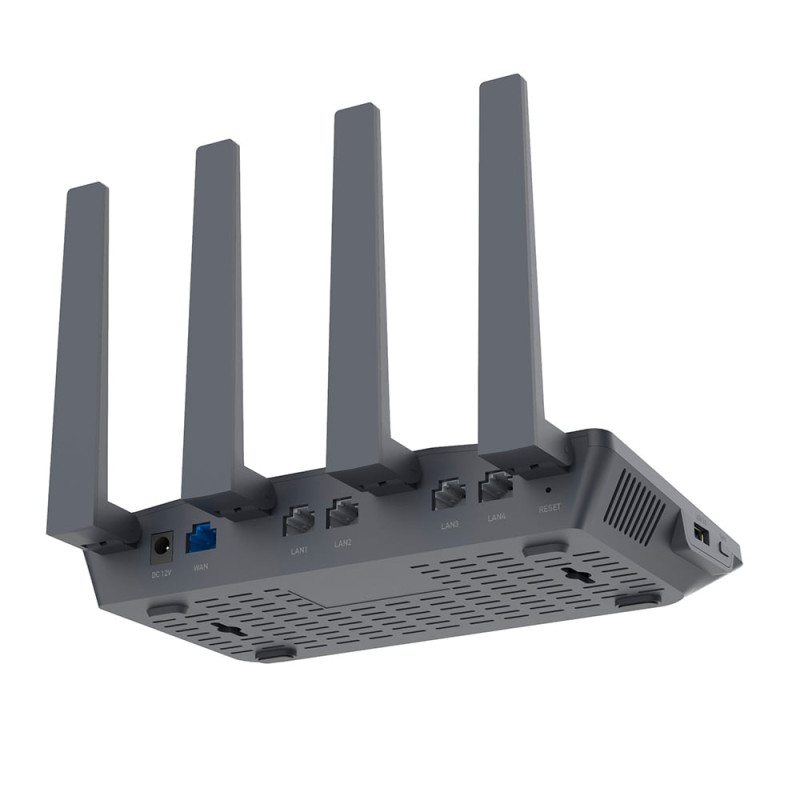 WiFi 6 маршрутизатор GL.iNet Flint (GL-AX1800-EU) гігабітний дводіапазонний