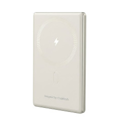 Повербанк 5000mAh Choetech B738 White QC3.0 PD3.0 бездротова магнітна зарядка