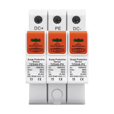 Обмежувач напруги TOMZN TZG40-PV 3P 1000V DC під DIN-рейку