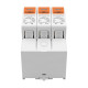 Обмежувач напруги TOMZN TZG40-PV 3P 1000V DC під DIN-рейку