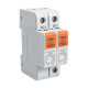 Обмежувач напруги TOMZN TZG40-PV 2P 600V DC під DIN-рейку