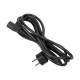 Кабель живлення Trinix C13-EU plug євророзетка 3м