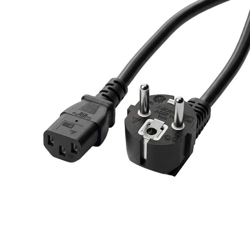 Кабель живлення Trinix C13-EU plug євророзетка 3м