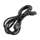 Кабель живлення Trinix C13-EU plug євророзетка 3м