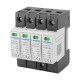 Обмежувач напруги Leader LA-SPD4P-40KA (3P+N) 275V AC під DIN-рейку