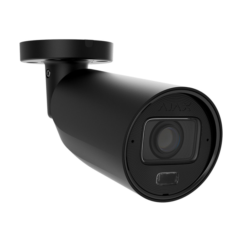 IP-відеокамера 5Mp Ajax BulletCam HLVF (5 Mp) Black f=2.8-12mm, ІЧ+LED-підсвічування, з мікрофоном
