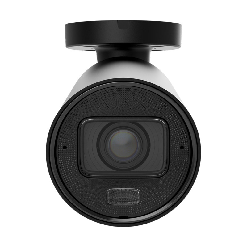 IP-відеокамера 8Mp Ajax BulletCam HLVF (8 Mp) Black f=2.8-12mm, ІЧ+LED-підсвічування, з мікрофоном