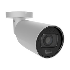 IP-відеокамера 8Mp Ajax BulletCam HLVF (8 Mp) White f=2.8-12mm, ІЧ+LED-підсвічування, з мікрофоном