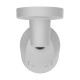 IP-відеокамера 8Mp Ajax BulletCam HLVF (8 Mp) White f=2.8-12mm, ІЧ+LED-підсвічування, з мікрофоном