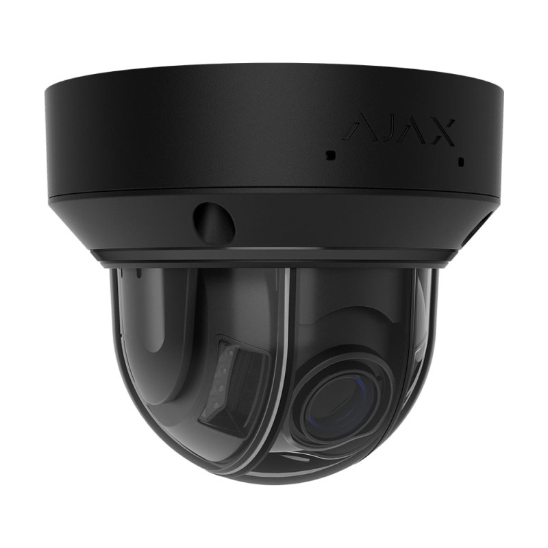 IP-відеокамера 5Mp Ajax DomeCam HLVF (5 Mp) Black f=2.8-12mm, ІЧ+LED-підсвічування, з мікрофоном