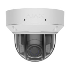 IP-відеокамера 5Mp Ajax DomeCam HLVF (5 Mp) White f=2.8-12mm, ІЧ+LED-підсвічування, з мікрофоном