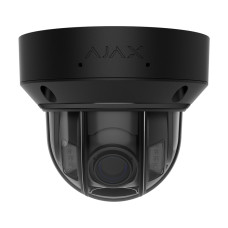 IP-відеокамера 8Mp Ajax DomeCam HLVF (8 Mp) Black f=2.8-12mm, ІЧ+LED-підсвічування, з мікрофоном