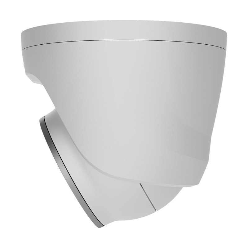 IP-відеокамера 8Mp Ajax TurretCam HLVF (8 Mp) White f=2.8-12mm, ІЧ+LED-підсвічування, з мікрофоном