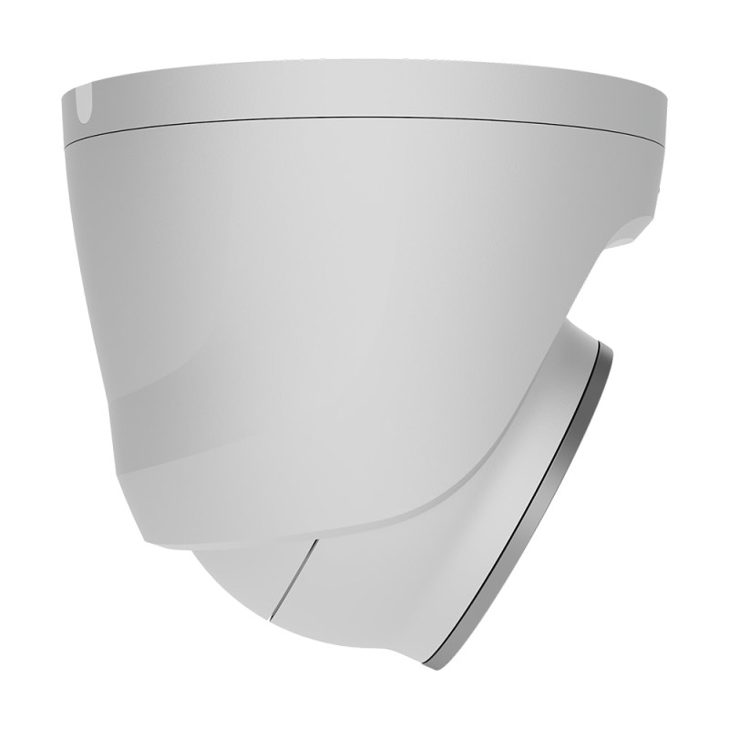IP-відеокамера 8Mp Ajax TurretCam HLVF (8 Mp) White f=2.8-12mm, ІЧ+LED-підсвічування, з мікрофоном