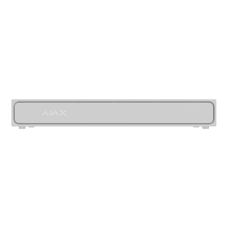 IP-відеореєстратор 8-канальний 12Mp Ajax NVR H2D8PAC (8-ch) White з 8 портами PoE