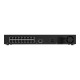 IP-відеореєстратор 16-канальний 12Mp Ajax NVR H2D16PAC (16-ch) Black з 16 портами PoE