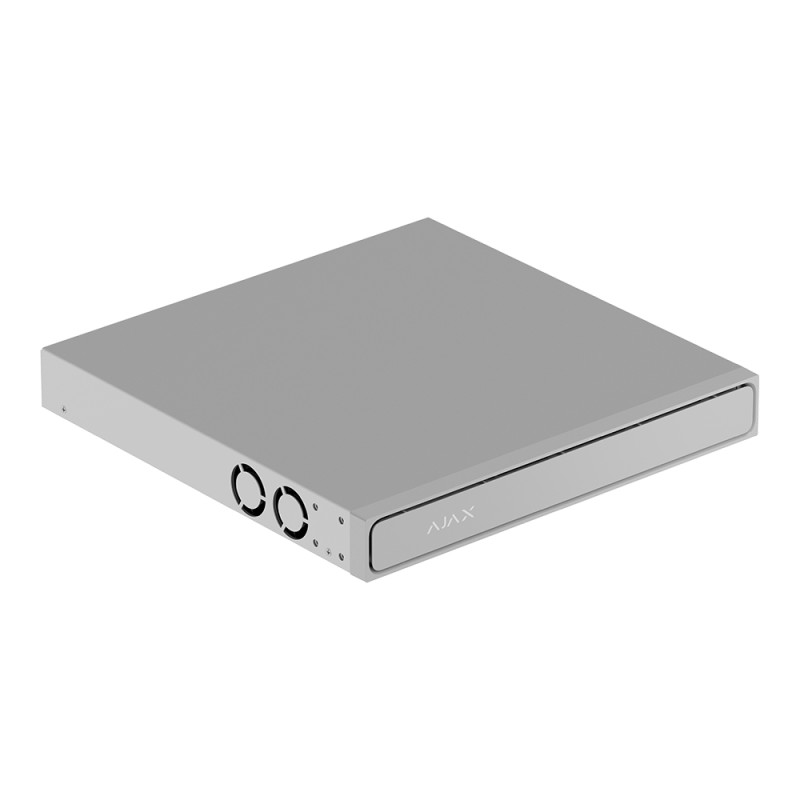 IP-відеореєстратор 8-канальний 12Mp Ajax NVR H2DAC (8-ch) White