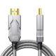 Кабель оптичний армований HDMI 2.1 80m Dtech DT-HF8080K
