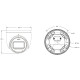 IP-відеокамера 6Mp TVT TD-9565S4-PA(D/AZ/PE/AW3) White f=2.8-12mm, ІЧ+LED-підсвічування, з мікрофоном