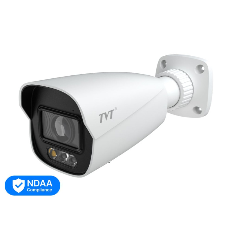 IP-відеокамера 6Mp TVT TD-9462S4-PA(D/AZ/PE/AW3) White f=2.8-12mm, ІЧ+LED-підсвічування, з мікрофоном