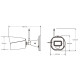 IP-відеокамера з WiFi 4Mp TVT TD-9441S4L-KT(D/WF/AW2) White f=2.8mm, ІЧ+LED-підсвічування, з мікрофоном, для комплекту TVT TD-P0804W1-001