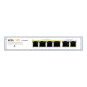 PoE-комутатор 6-портовий керований Wi-Tek WI-PCES306G V2 гігабітний, 4x1000Mbps PoE+, 2x1000Mbps Uplink, 60W, Cloud, ONVIF