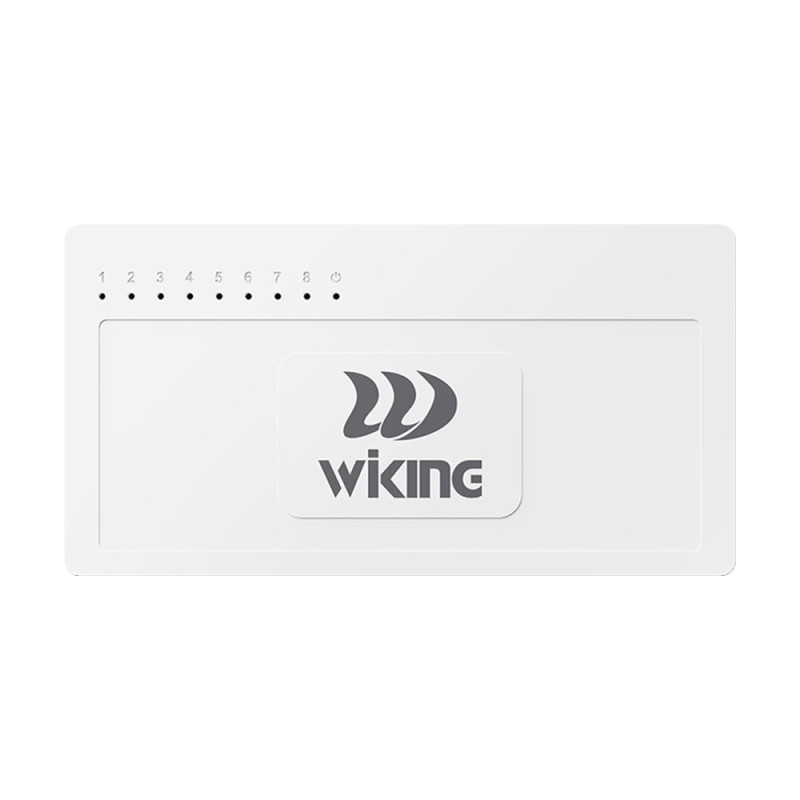 Комутатор 8-портовий некерований Wiking WK-S308 гігабітний