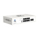 PoE-комутатор 10-портовий некерований Wiking WK-PS310-HP гігабітний, 8x1000Mbps PoE, 2x1000Mbps Uplink, 110W