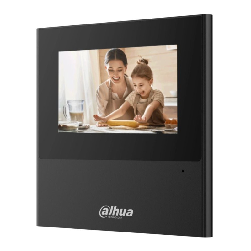 IP-відеодомофон з WiFi 4.3" Dahua DHI-VTH2611L-WP-BE