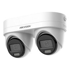 IP-відеокамера 4Mp+4Mp Hikvision DS-2CD2343G2D-LIZ2UY/SRB f=2.8mm+4mm, ІЧ+LED, з мікрофоном
