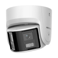 IP-відеокамера панорамна 4Mp Hikvision DS-2CD2346G2P-ISU/SL(C) f=2.8mm+2.8mm з мікрофоном
